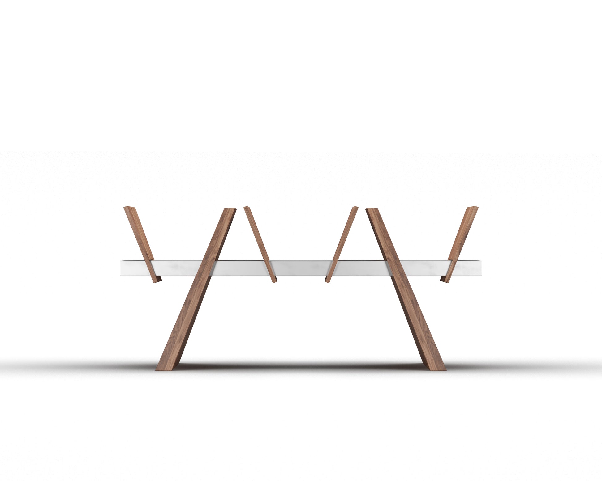 The /RACK/ Handmade wooden vinyl record cabinet with turntable