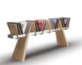 Vinyl LP Record Storage Display A premium, modular vinyl rack designed for collectors and audiophiles.aa