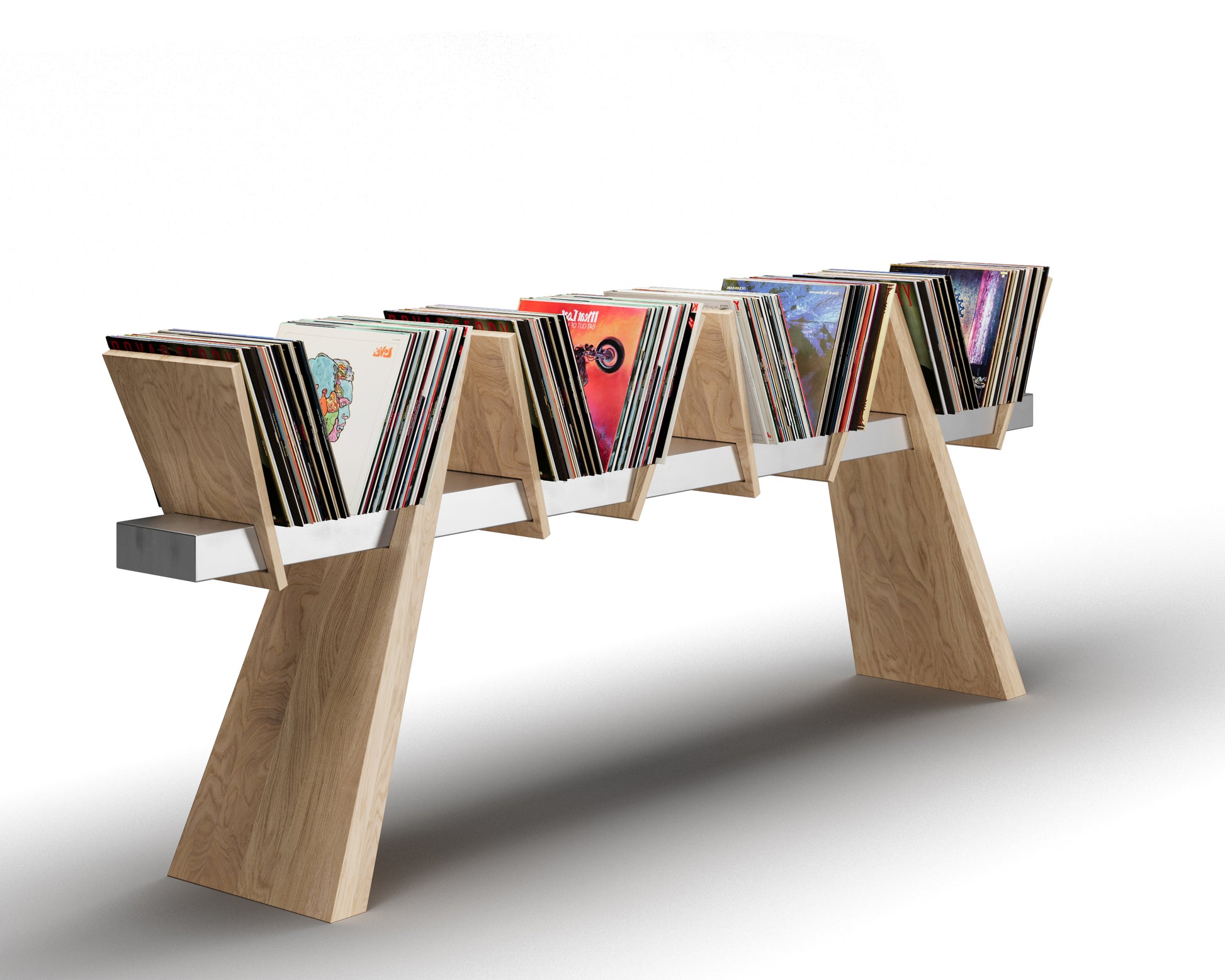 Vinyl LP Record Storage Display A premium, modular vinyl rack designed for collectors and audiophiles.aa