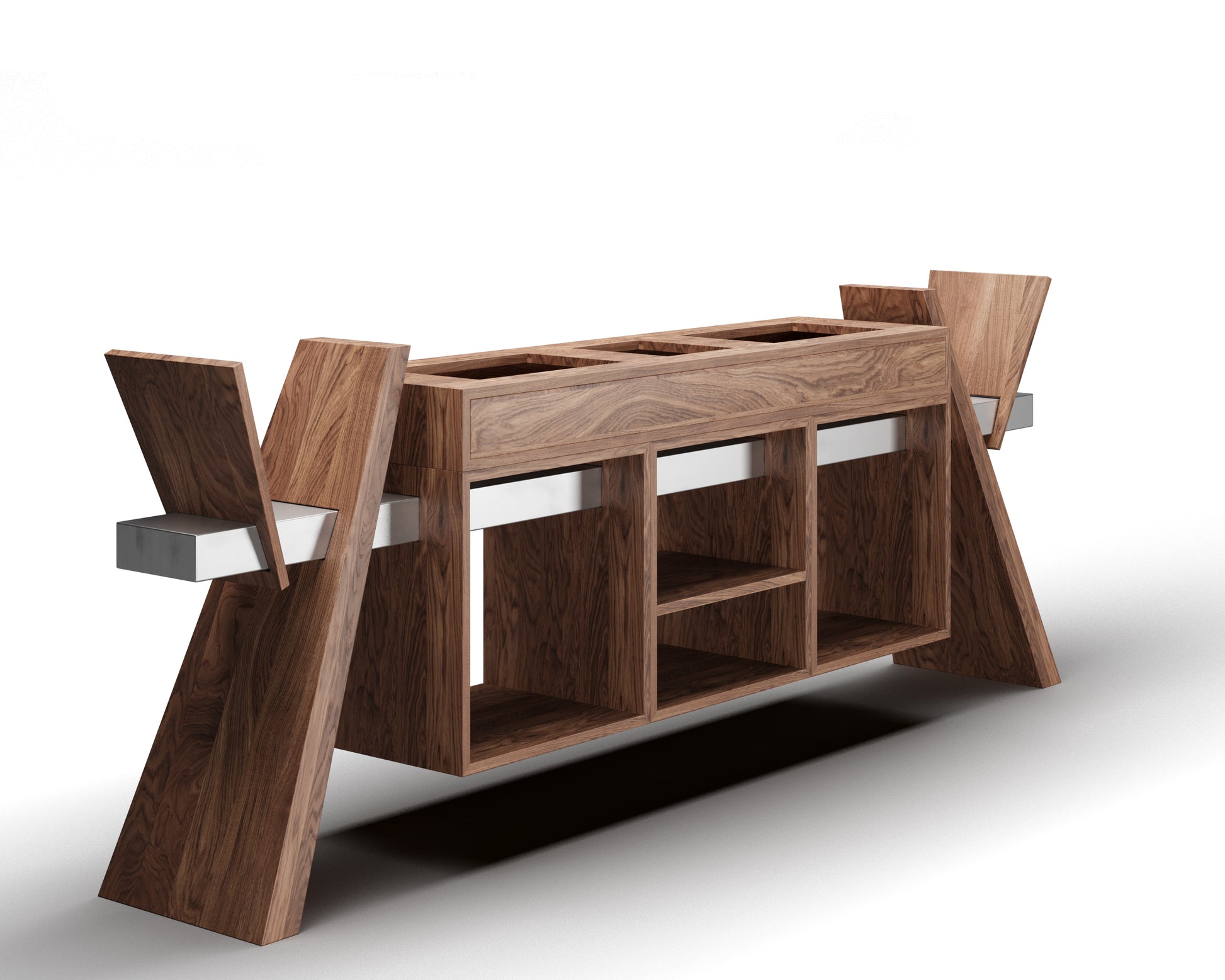 Booth RACK Custom DJ Stand With Vinyl Storage combining style and functionality for your equipment needs.